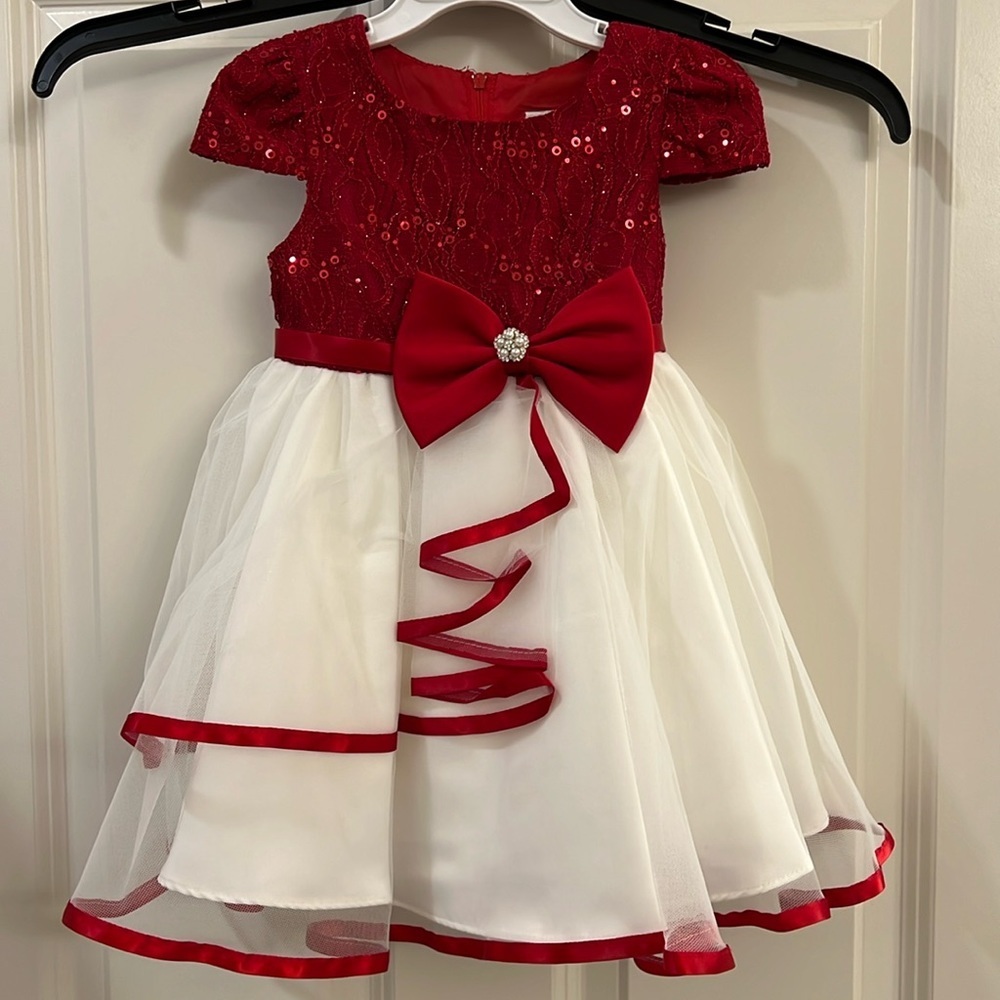 Infant girls Christmas dress